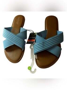 NWT West Loop Cushioned Sandals Sz 7/8